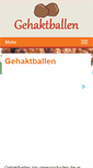 Mobile Screenshot of gehaktballen.net